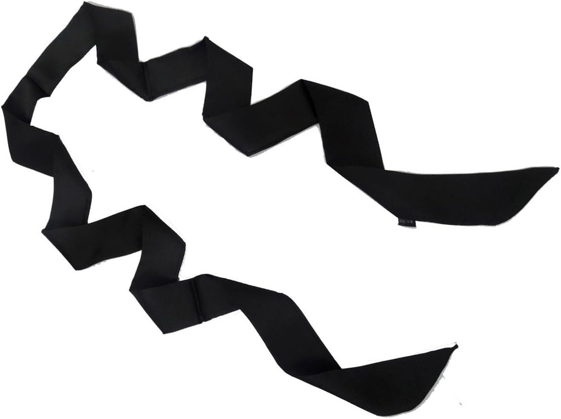 L'VOW Women's Stylish Soft Black Thin Skinny Scarf BoyFriend Tie Necktie Choker