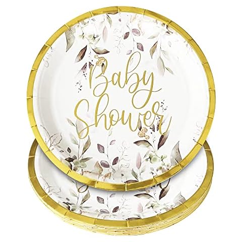 Blue Planet Baby Shower Tableware Set Cover