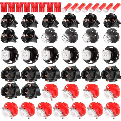 LBRST 8 x T10 6-3020-SMD Red 168 Instrument Lights 8 x T10 168 Twist Lock Socket 8 x T5 1-5050-SMD Red 74 73 2721 Instrument Lights 8 x T5 74 73 2721 Twist Lock Socket