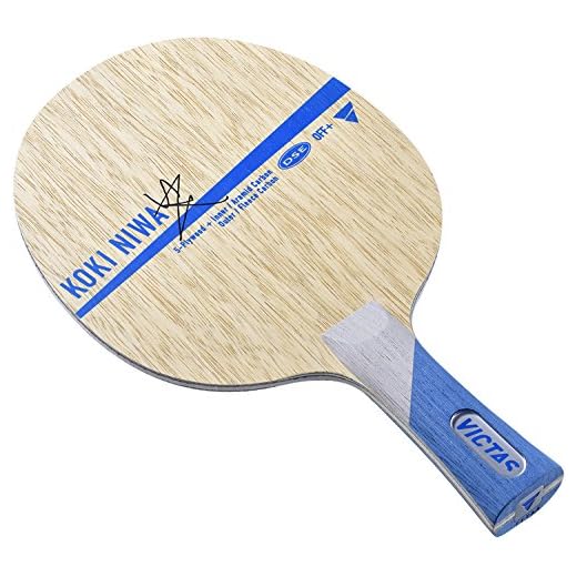 Victas 027804 Koki Niwa Table Tennis Racket, Shake Hand, for Attacks, Special Material, Takaki Tamba, Model Used by Takaki Tamba, Flare
