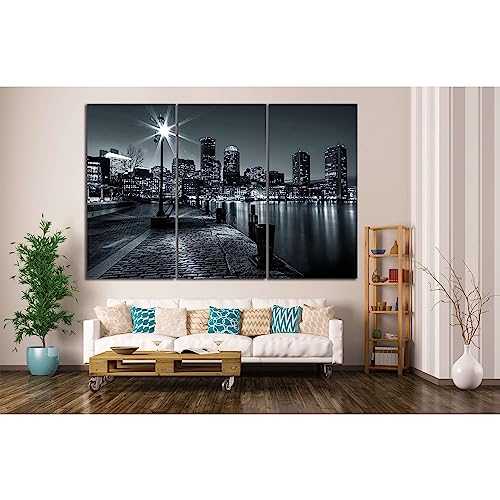 Lienzo impreso de Boston Cityscape decoracion para rellenar paredes vacias