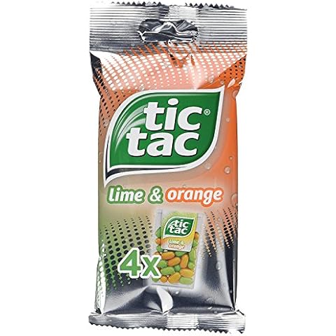 Tic Tac Lime & Orange Mints Pack of 10 Cover