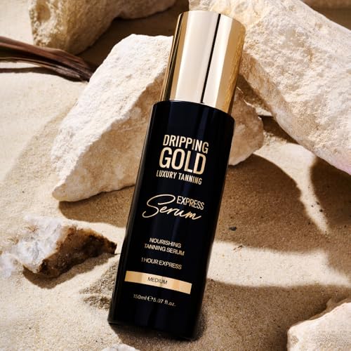 Dripping Gold Luxury Tanning Express Serum - Medium, Brown - Image 4