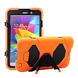 Samsung Galaxy Tab 4 7.0 Case, BENTOBEN [Kickstand Feature] Heavy Duty Rugged Hybrid Military Armor...