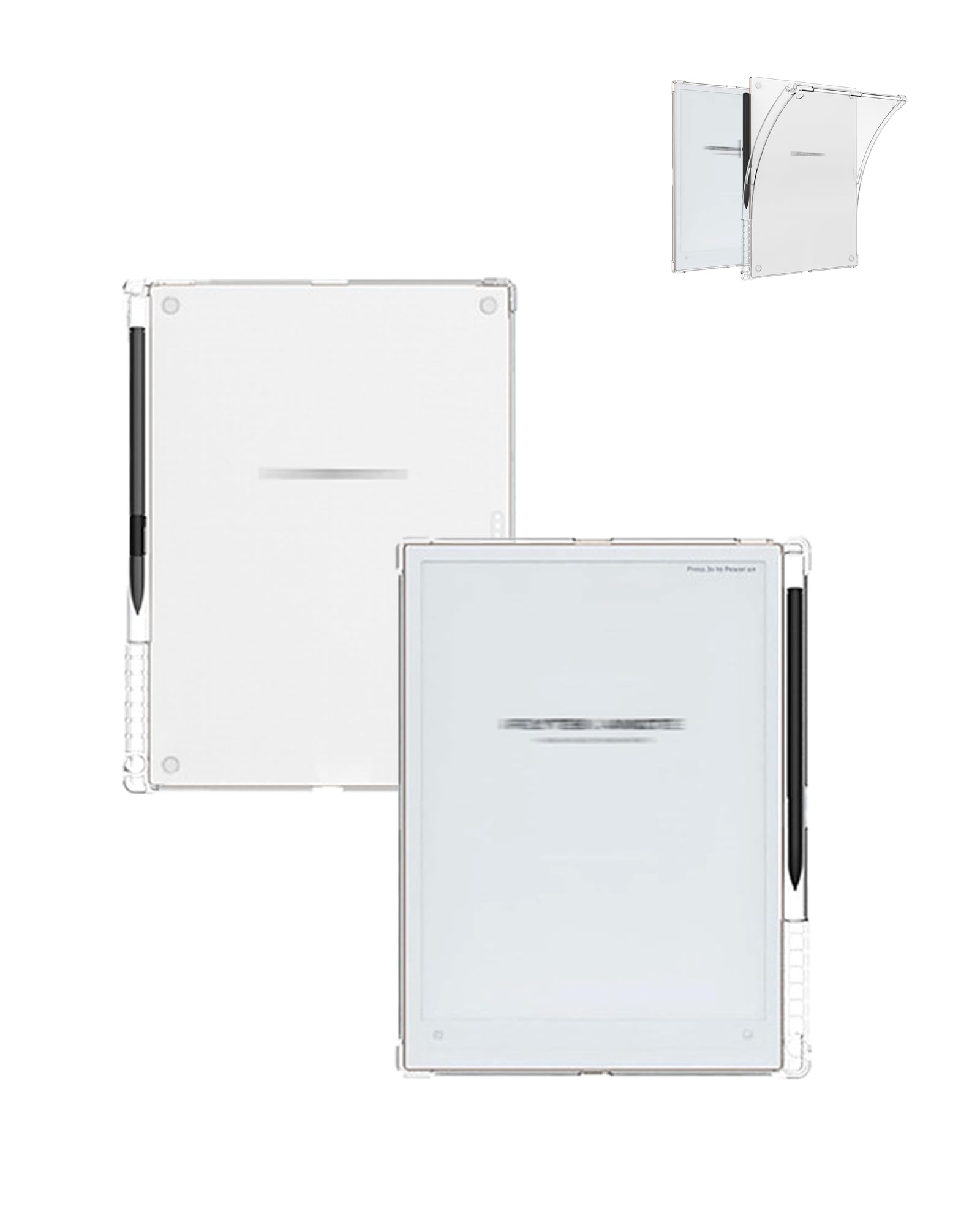 Case for iFLYTEK AINOTE 2 Tablet 10.65 inch, yystao Airbag Soft TPU Protective Case Cover Compatible with iFLYTEK AINOTE 2, Shockproof, Scratch-Resistant & Slim Fit, Clear