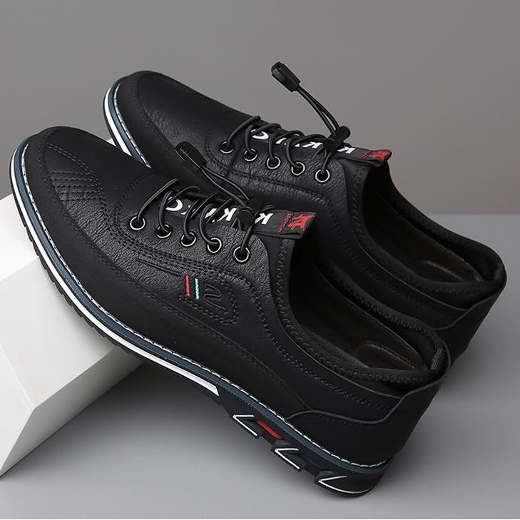 Men's Oxford Dress Shoes - Casual Dress Shoes for Men, Fashion Lace-Up Walking Sneakers3