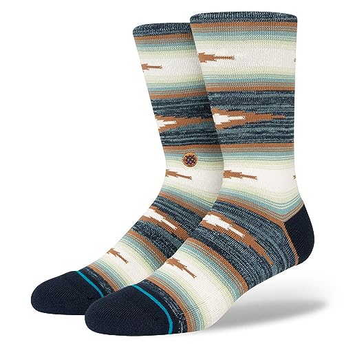 Stance Unisex Palama Navy Crew Socks Multi M