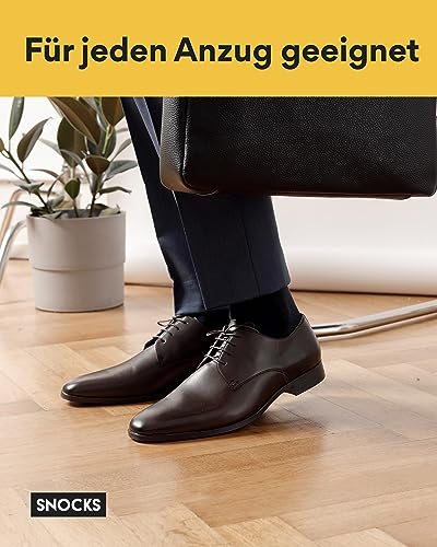 Snocks Herensokken (4 Paar) GOTS Katoen Naadloos Sokken Heren - Afbeelding 5