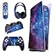 playvital Skin Kompatibel mit ps5 Konsole Digital Edition, Aufkleber Vinyl-Skin Schutzfolie Stickers für Playstation 5 Konsole,Controller,Ladestation,Headset,Medienfernbedienung-Magischer Himmel