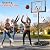 Yohood Basketball Hoop Outdoor 10ft Adjustable, Portable Basketball Hoop Goal System for Kids Youth and Adults in Backyard/Driveway/Indoor, 44 Inch Shatterproof Backboard and Larger Base