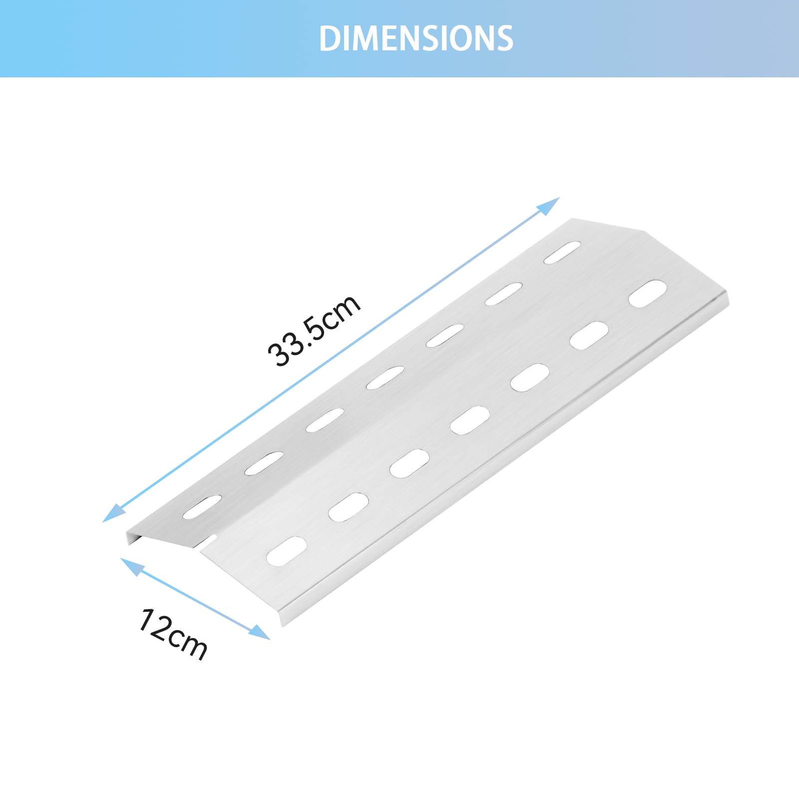 Barbecue A Gas 3 Bruciatori In Acciaio Fornello Laterale 2 Griglie Coperchio BBQ | Leroy Merlin - Foto 11