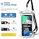 ProCase 2 Stück Wasserdicht Handyhülle,Unterwasser Hülle IPX8 Waterproof Handytasche für 6.9 iPhone 15 14 13 12 Pro Max/Samsung Galaxy S24 S23 Ultra S22 A54 Weiteren Smart Phone bis 7 Zoll- Klar