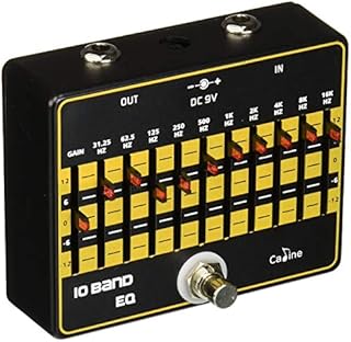 Caline USA, CP-24 10-Band EQ equalizer Guitar Effects pedal