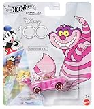 Hot Wheels Disney 100 Character Cars Cheshire Cat, 1:64 Scale Collectible Toy Car from Alice in Wonderland