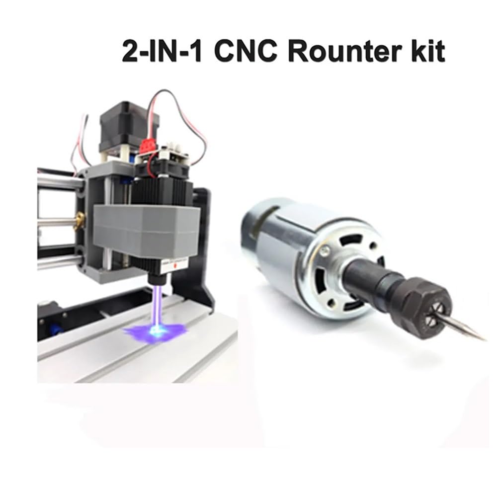 Máquina de corte de madera 3018 con módulo láser, enrutador CNC de 3 ejes for madera(No laser,No offline)