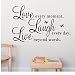 Clearance!Canserin "Live Every Moment,Laugh Every Day,Love Beyond Words" Wall sticker