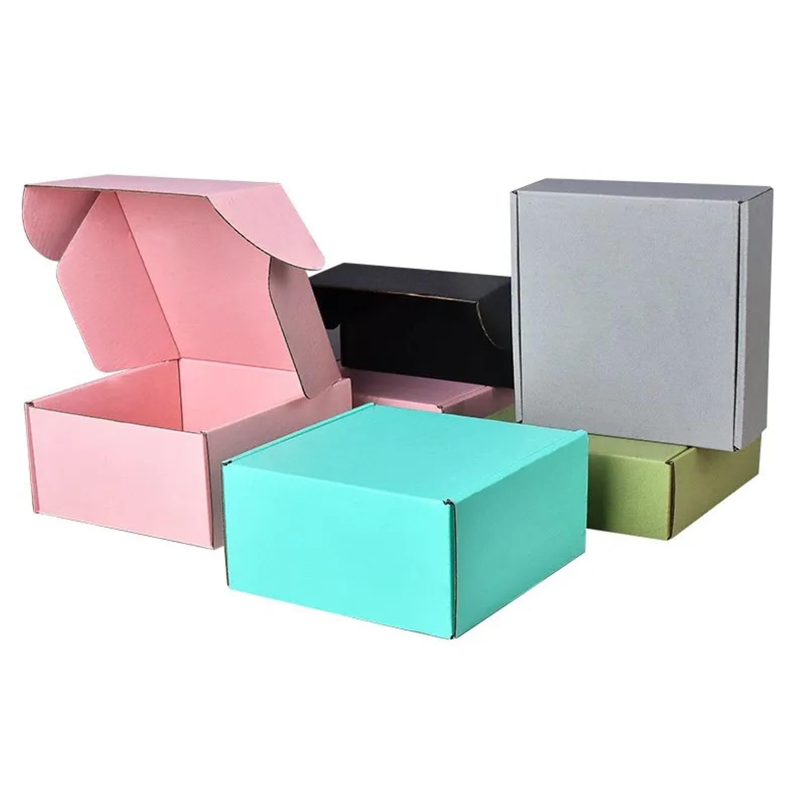 Scatola Regalo Scatole di spedizione rosa da 10 pezzi