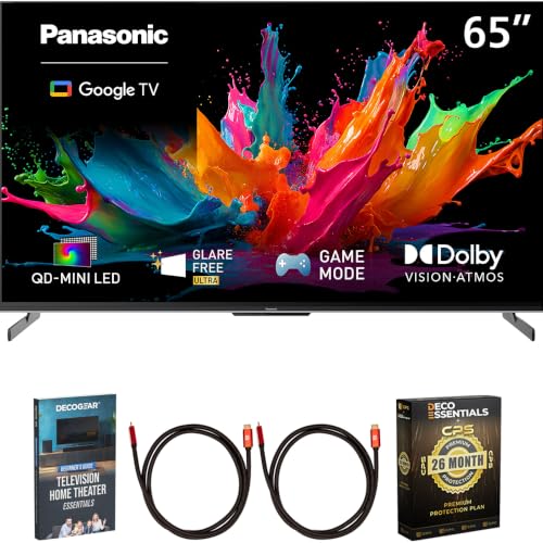 Image of Panasonic 65 inch W85C QD-Mini LED Google TV 2026 TN-65W85CPS Bundle