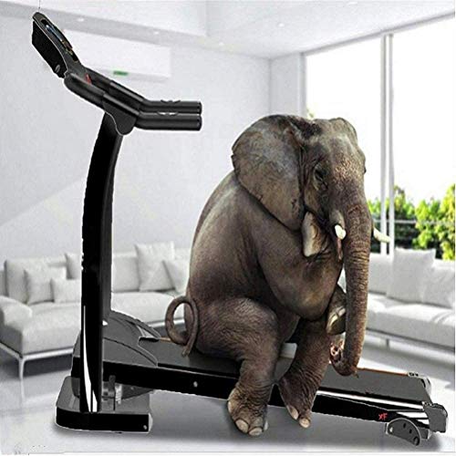 Folding Treadmill Electric Motorized Power Fitness Running Machine with LED Display Perfect for Home Use - Afbeelding 4