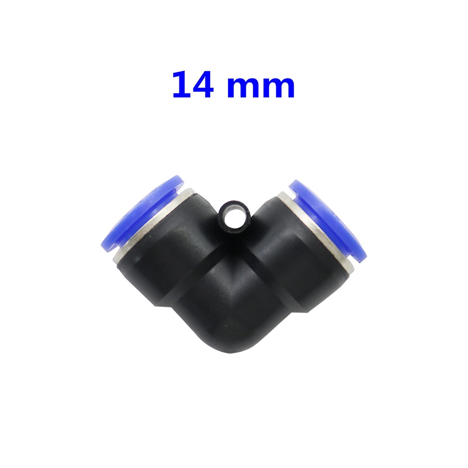 Utility Hose Butt Hose Connector Adapter 10 Pcs Elbow Equal Diameter Quick Coupling Garden Irrigation Atomization System Sliding Lock Quick Coupling Water Pipe Quick Coupling/Grey