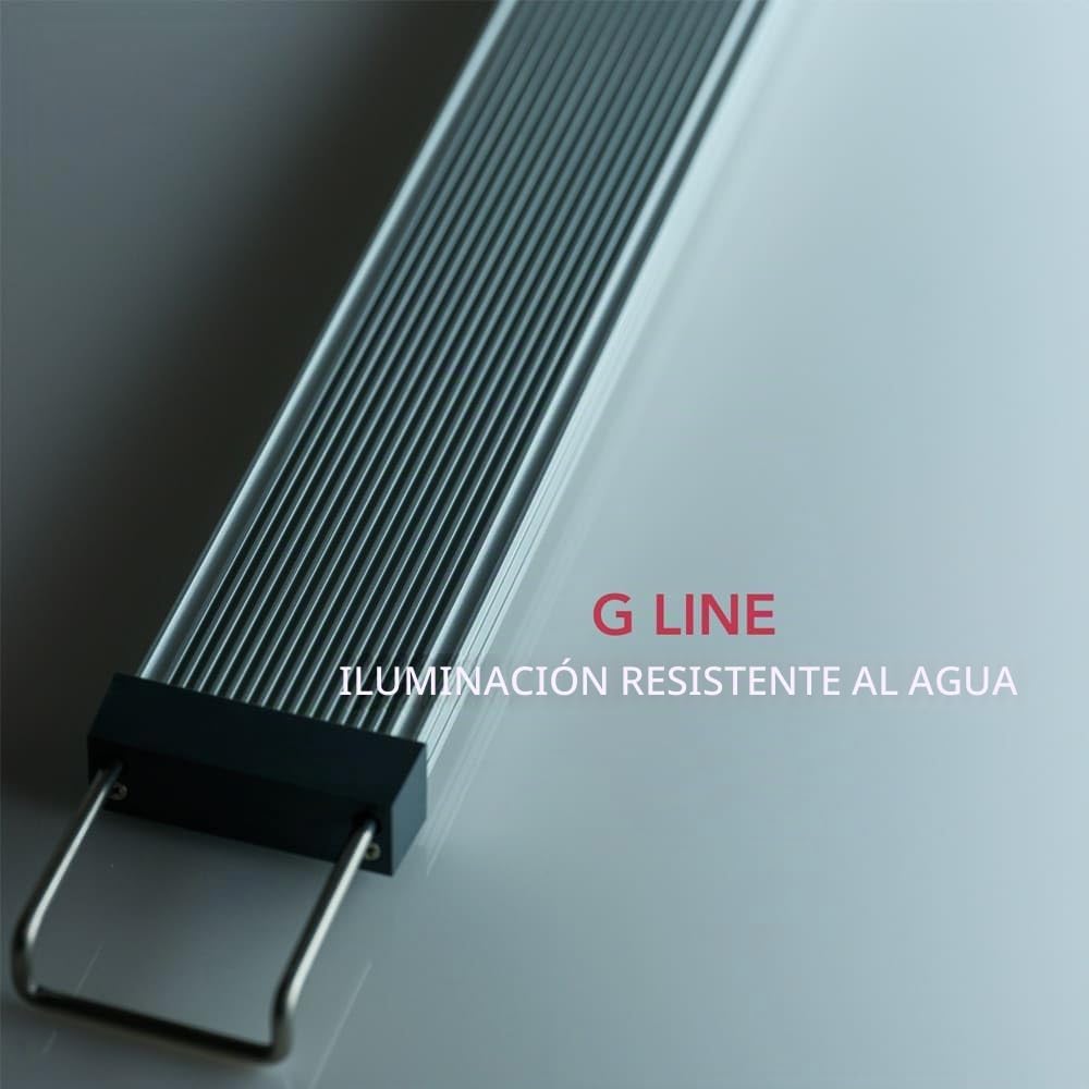 TWINSTAR Light 100G - Iluminación para acuario de agua dulce para peces y plantas, espectro completo RGBW, incluye control, regulable, resistente al agua (32 W, 78,9 – 110 cm)