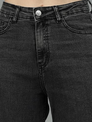 Image of KOTTY Mid Rise Regular Fit Jeans - Tailored Straight Leg Look for Women