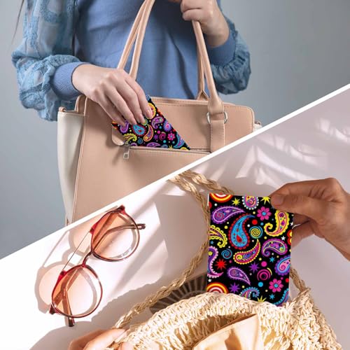 Image of Dragonfly Glasses Case Lightweight Glasses Cases PU Sunglass Organizer Eyeglasses Case Glasses Cases For Men Women