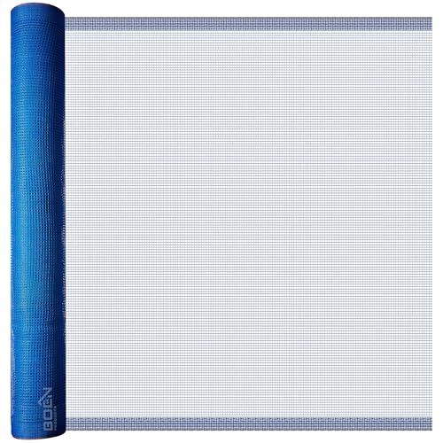 Image of Safety Netting 8.6'x150' 1 /4 inch Blue, Fire Retardant Debris Fence