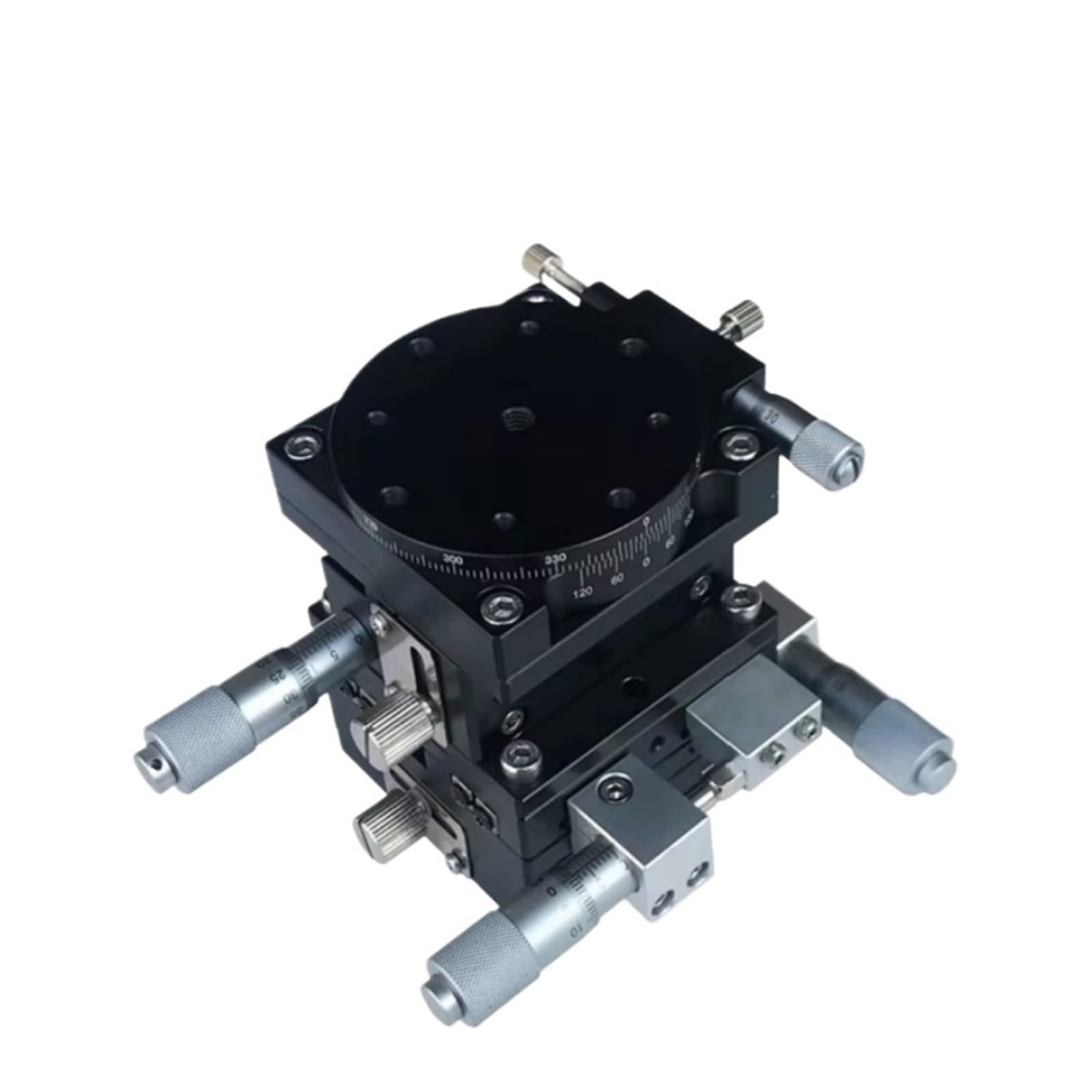 MYXJGNAIY XYZR Axis LTP40-LM 4 Axis V Type Fine Tuning Platform Manual Linear Platform Bearing Adjustment Sliding Table