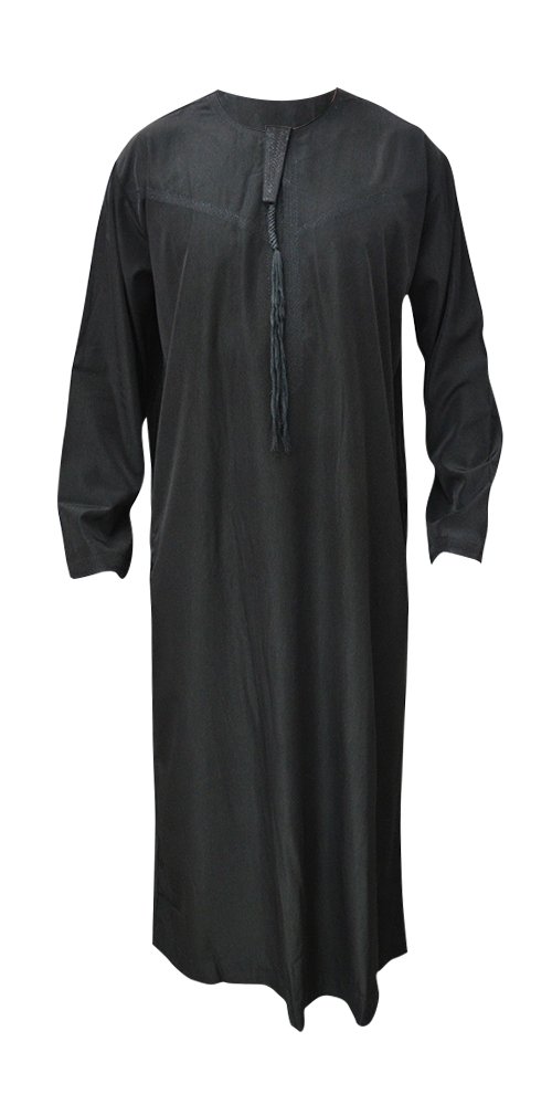 Colour Thobe UAE Omani DishDasha Desert Dress White Green Blue Cream Black Arabic Arab Afghan Saudi Moroccan