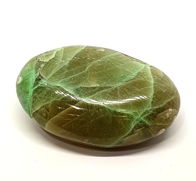 Kamień palmowy Garnieryt Tumbled Stone Stone Stone Figurka Minerały mineralne PRGA5
