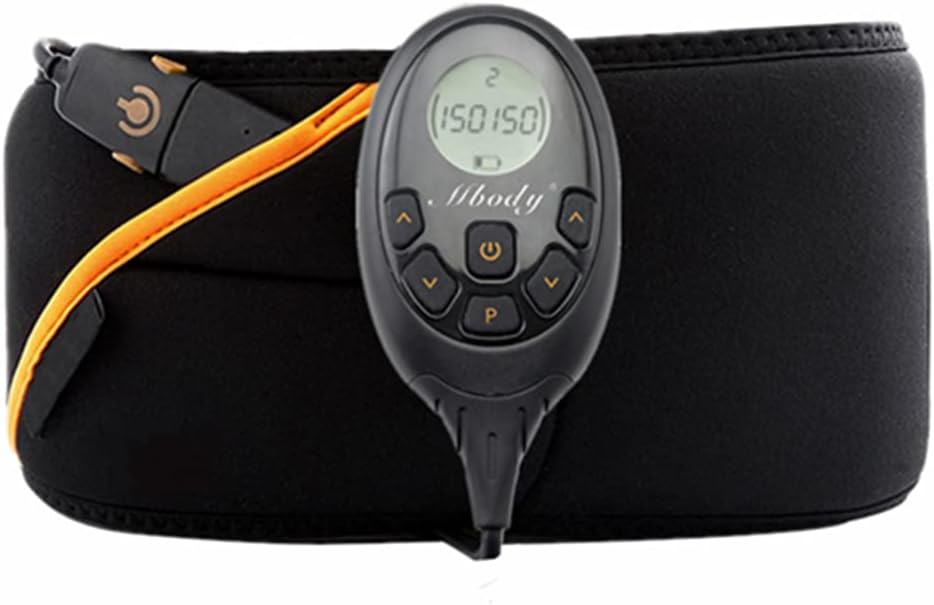 Abdominal Fitness Workout Belt 30''-55'' Black