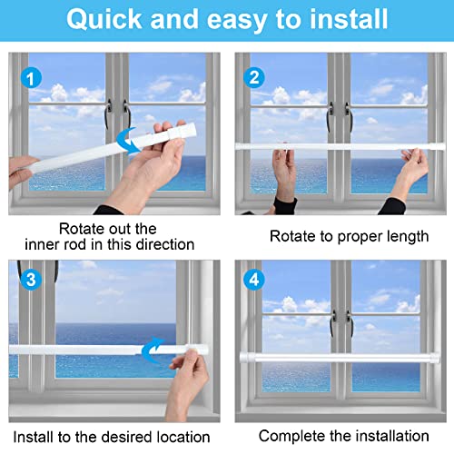 Sliding Door Security Bar, Sliding Glass Door Security Bar, Window Security Bars, Patio Door Security Bar, Sliding Glass Door Lock, Patio Door Lock, Window Lock, Security Bar For Most Doors & Windows #TOP5