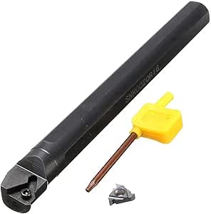 Barre De Tournage 18mm X 180mm Avec Insert CCMT09T03 + Clé T8 - Outil Professionnel Pour Tour à Métaux