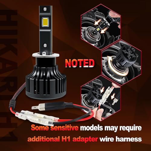 Hikari Wings 002-Y45-H1 Hikari 2025 20000Lm H1 Led Bulbs thumb #6