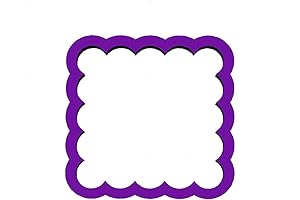 Scalloped Square Cookie Cutter