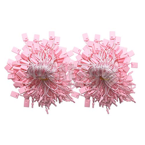 Alça Lacre Tag, Identificador, Mala, Roupa, Rosa 100un