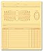 Dental Exam Numbered Teeth System C Folder Style 5 x 8