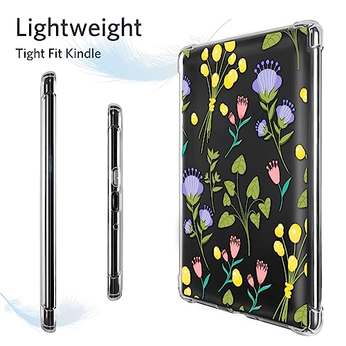 Image of CoBak Clear Case for 6 Inch Kindle 2024 and 2022(11 Generation)- Ultra-Slim Soft TPU Transparent Cover,Lightweight & Durable Protector, Gaseous Argent