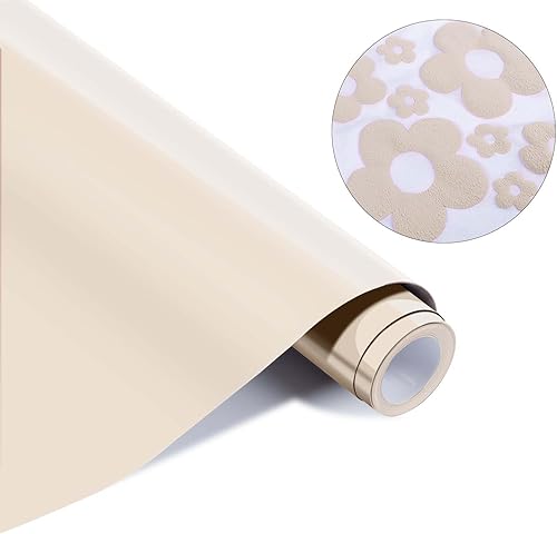 Miniatura 76 de HTVRONT Rollo de Vinilo de Transferencia de Calor - 12" x 4 pies Vinilo HTV Negro para Camisetas, Vinilo Negro de Planchar para Todas las Máquinas