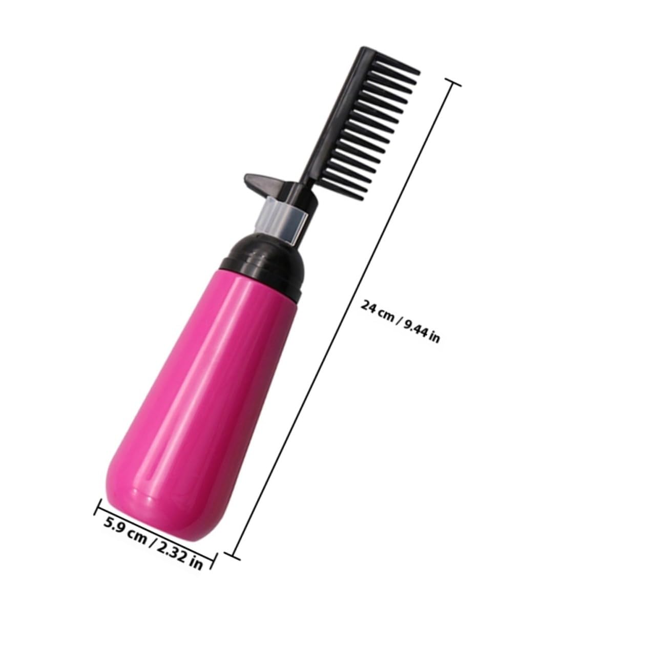 CANIGHT Hair Dye Comb Bottle Hair Dye Applicator Bottles Easy Refill Random Color