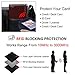 S-ZONE Women RFID Blocking Genuine Leather Clutch Wallet Purse Card Holder Organizer