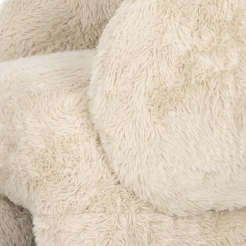Sillón Redondo Natural Piel Vegana Kiki miniatura 5