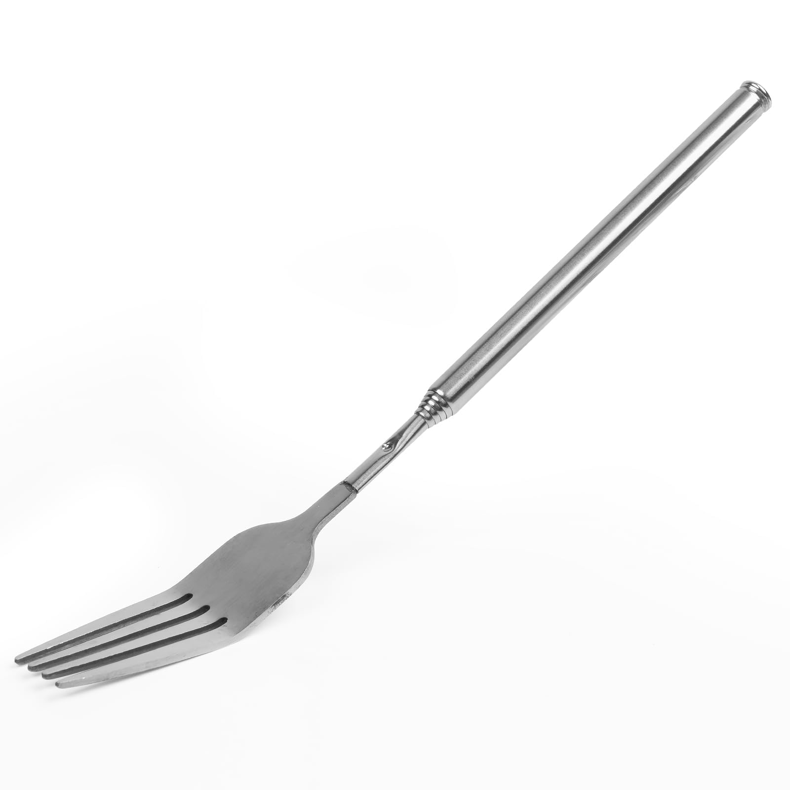 Forchetta Allungabile, Forchetta Telescopica per Barbecue in Acciaio Inossidabile, Forchetta da Dessert Posate Forchetta da Griglia Forchette per Tostare Cena Fonduta da Dessert di Frutta