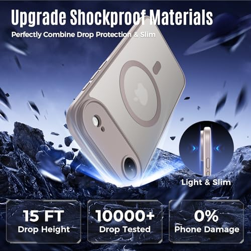 Image of Symcele Designed for iPhone Air Case, Natural Titanium