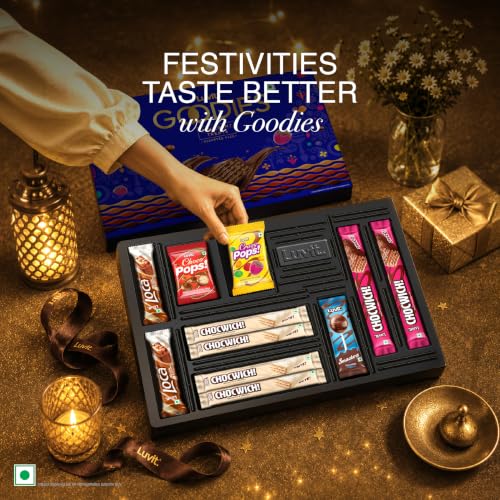 Image of LuvIt. Goodies Chocolates Treat Gift Pack | For Birthday, Rakhi, Diwali Occasions | Truffles (6 x 154.97 g)