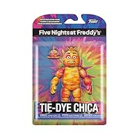 Funko Action Figure 5: Five Nights At Freddy's (FNAF) TieDye - Chica the Chicken - Collectable Toy - Gift Idea - Official Merchandise - Video Games Fans