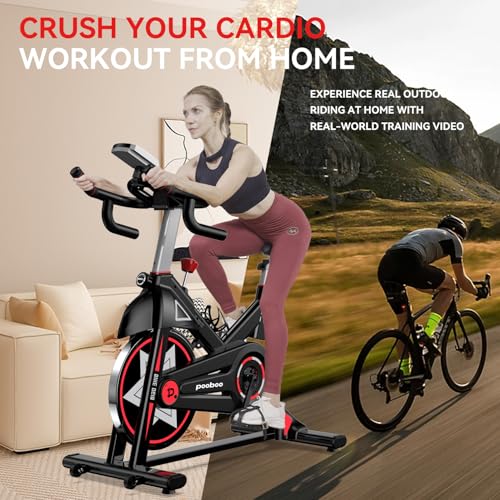Magnetic Upright Exercise Bike