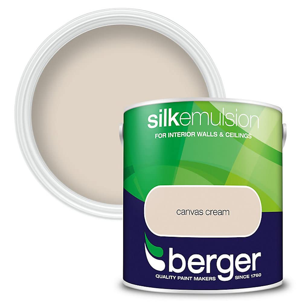 Berger Cream Silk Emulsion 2.5L Canvas