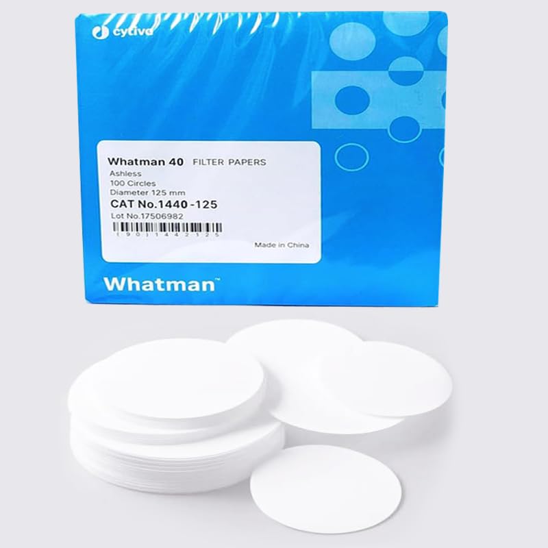 Filter Paper Ashless Quantitative Filter Paper, Grade -1440, 125 mm diameter Box of 100 Circles.WHATMAN-image-38